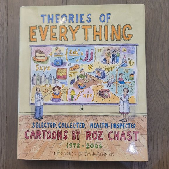 Theory of Everything hard back book of cartoons by Roz chast - Picture 1 of 6